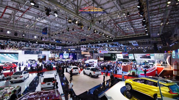 Electric cars take throne at largest auto show in Vietnam