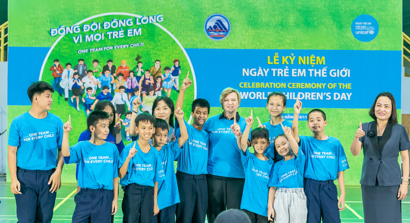 World Children’s Day, an opportunity to come together as One Team to get childhood back on track