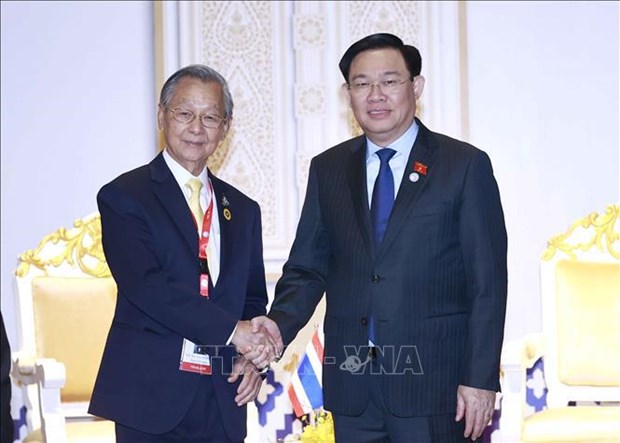 Vietnamese, Thai top legislators meet in Cambodia