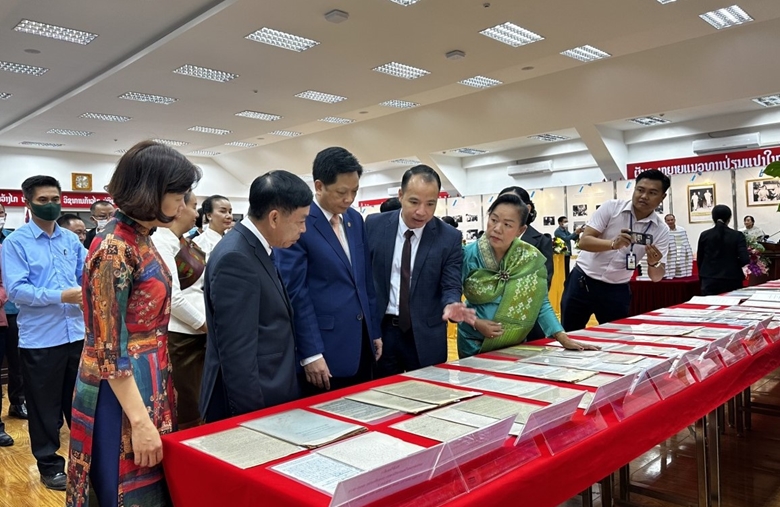 Exhibition of archives and publication of book on Vietnam – Laos special relations