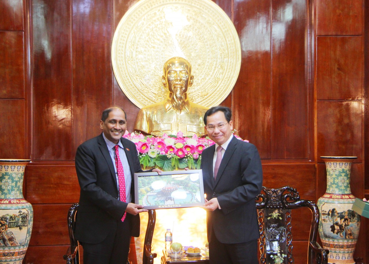 Can Tho City promotes multi-field cooperation with Singaporean partners