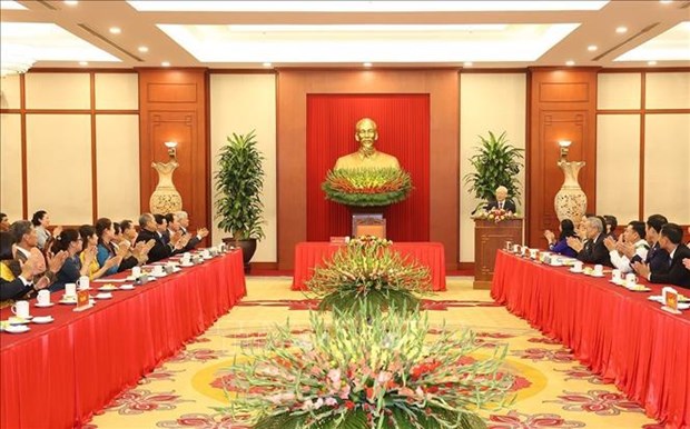 Party chief requires promotion of Fatherland Front role to meet people’s aspirations