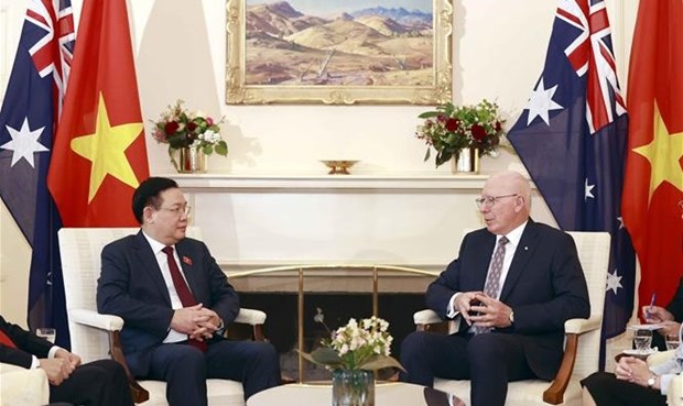 Top Vietnamese legislator meets with Australian Governor-General
