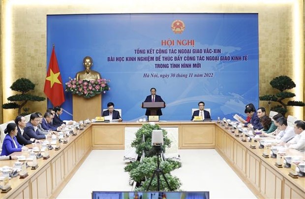 Prime Minister chairs meeting on vaccine diplomacy