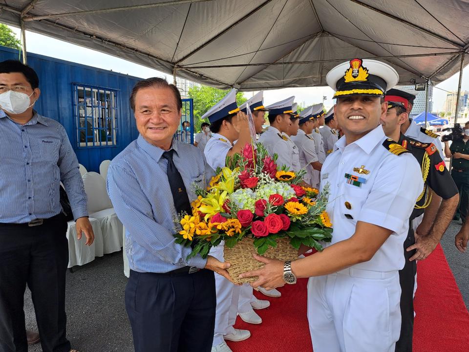 Ho Chi Minh City welcomes Indian naval ships