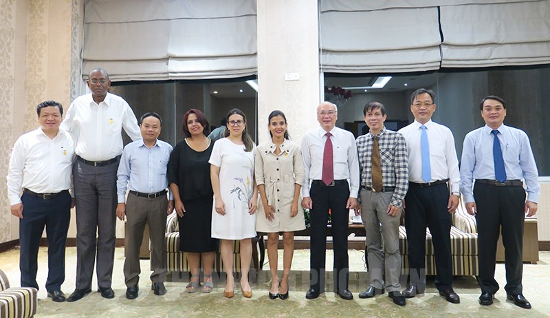 Cuban Granma newspaper’s delegation visits Ho Chi Minh City