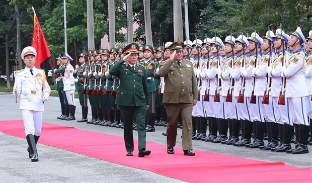 Defence cooperation – pillar in Vietnam-Cuba relations Senior officers