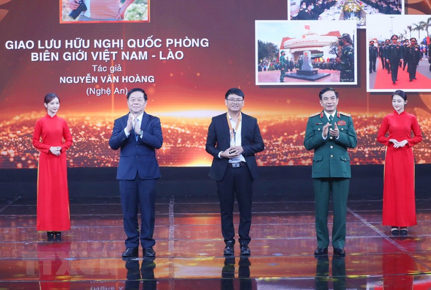 Awarding ceremony for the photo contest on country’s borderline