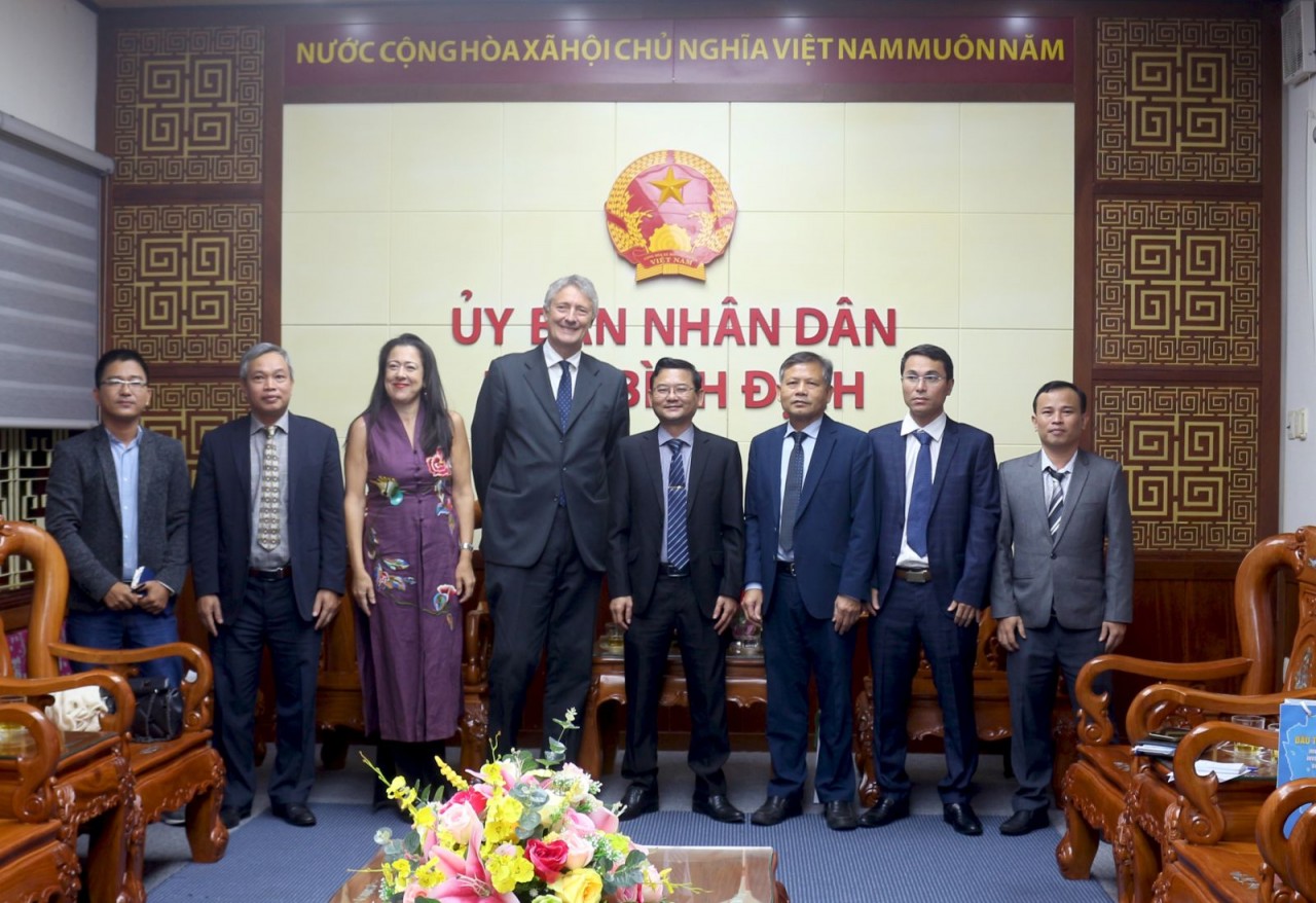 Binh Dinh enhances friendship and cooperation with Italian partners