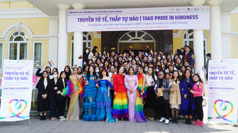 Take pride in kindess - Safer schools for LGBTI people