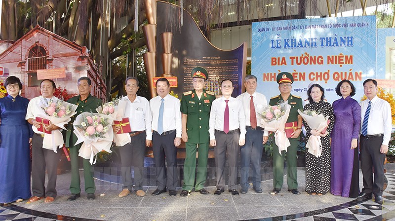 Nha Den Cho Quan Memorial in HCMC’s District 5 inaugurated