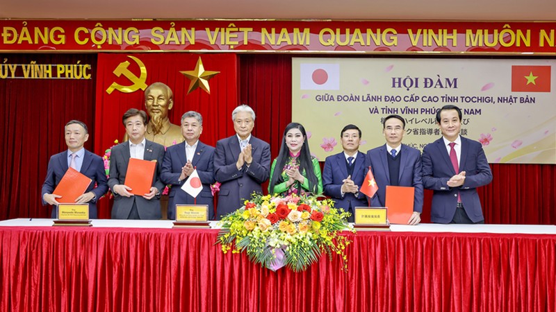 Vinh Phuc province strengthens cooperation with Japanese province