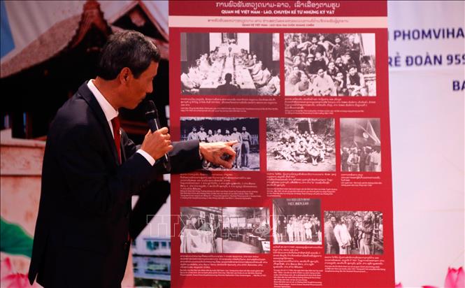 Exhibition on Vietnam – Laos relations held in Vientiane