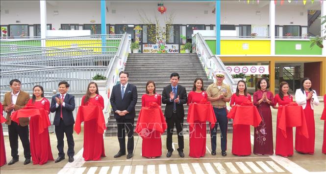 U S supports construction of school and medical station in Quang Binh province
