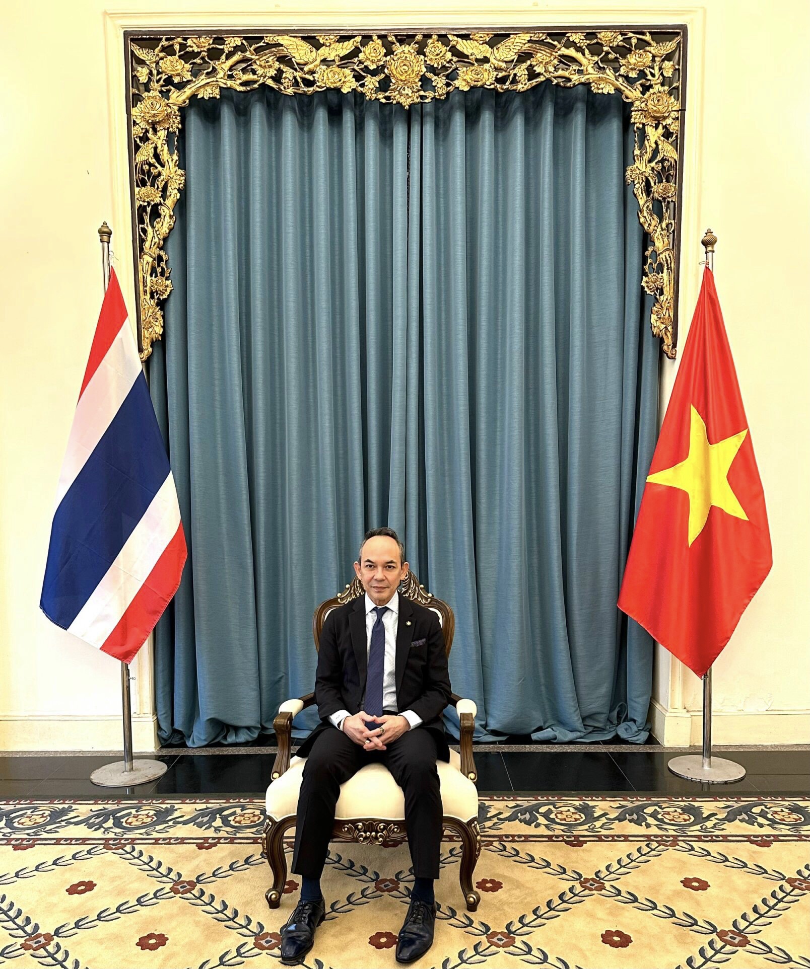 Thai Ambassador Nikorndej Balankura Vietnam - Thailand bilateral trade to target 25 billion USD by 2025