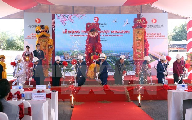 Japanese group starts work on 1 8 million USD overpass in Da Nang
