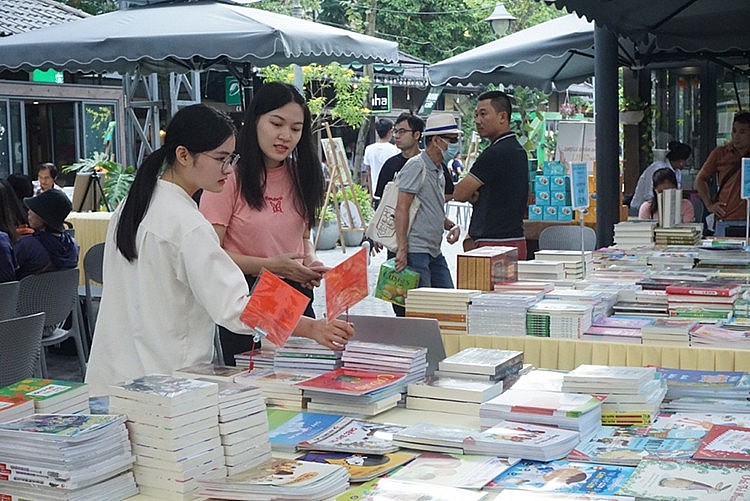 Spring Book Street 2023 opens in Hanoi