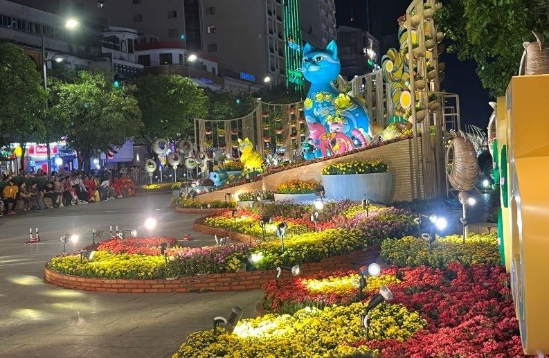Nguyen Hue Flower Street celebrates Lunar New Year