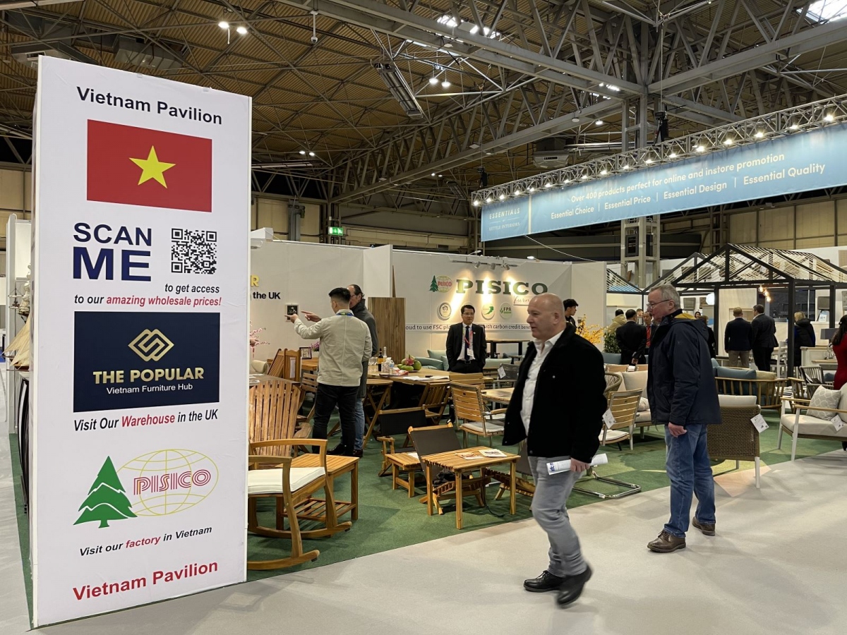 Six Vietnam businesses join January Furniture Show in UK