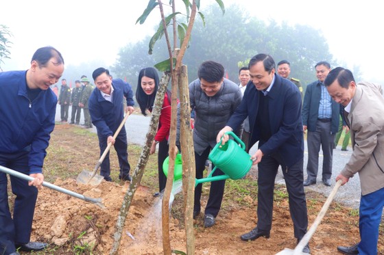 Tree planting festival in gratitude to Uncle Ho launched in Ha Tinh province’s Vu Quang district