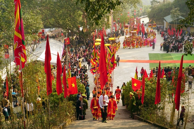 Ceremony to recognize Thac Ba Temple as national relic site