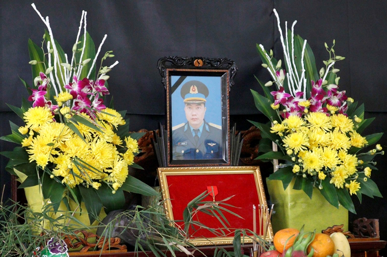 Funeral of Major pilot Tran Ngoc Duy