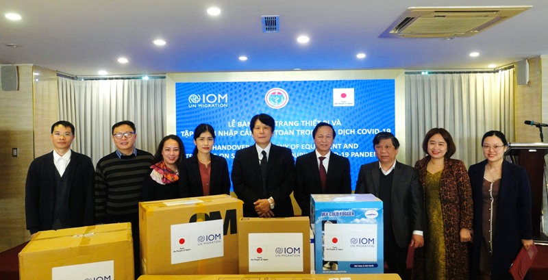 Japanese Government and IOM provide hygiene supplies for safe travels to Quang Tri