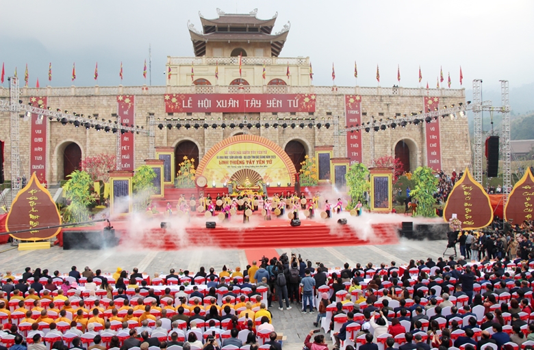Tay Yen Tu Spring Festival, Culture - Tourism Week in northern Bac Giang province