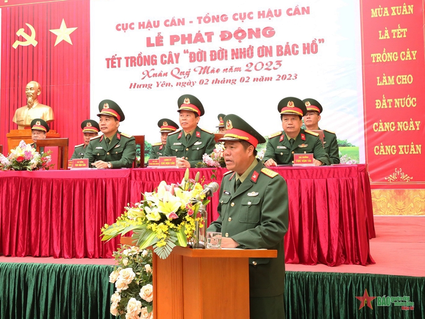 General Department of Logistics to plant 10,000 new trees