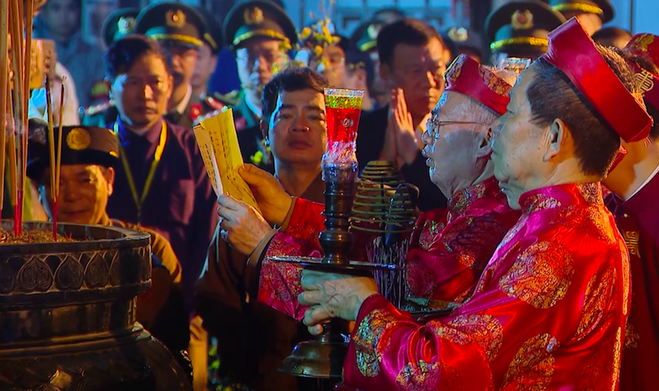 Tran Temple’s seal-opening ceremony in northern Nam Dinh province