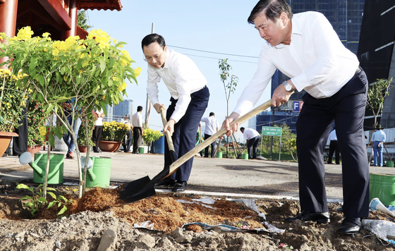 Thu Duc City plants 75 of green tree target in 2021-2025
