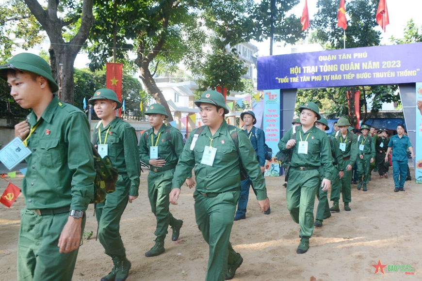 Ho Chi Minh City Enlistment camp in Tan Phu district