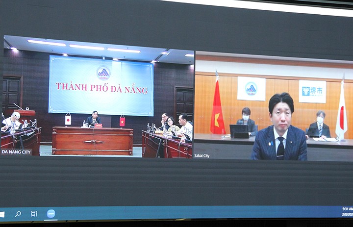 Da Nang fosters friendship and increases cooperation with Japanese city