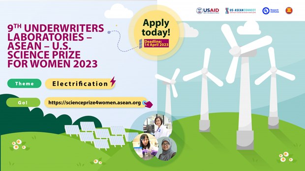 9th ASEAN-US Science Prize for Women 2023 launched