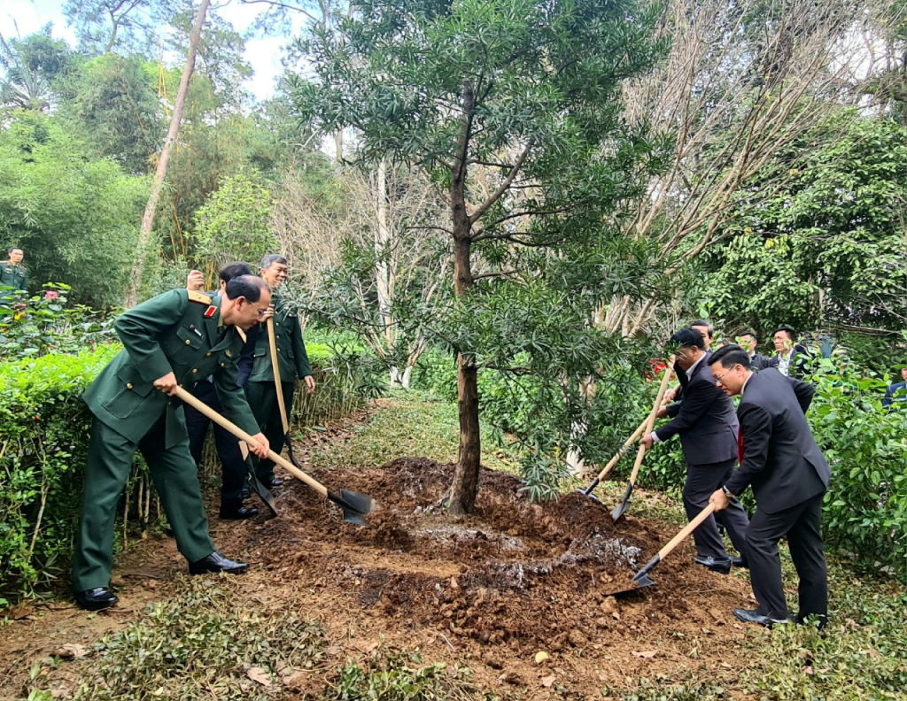 Over 100 Co To pine trees planted at K9 relic site