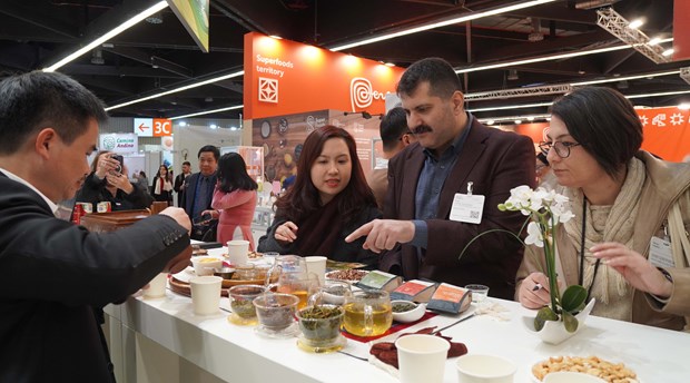 Vietnamese businesses attend organic food fair in Germany
