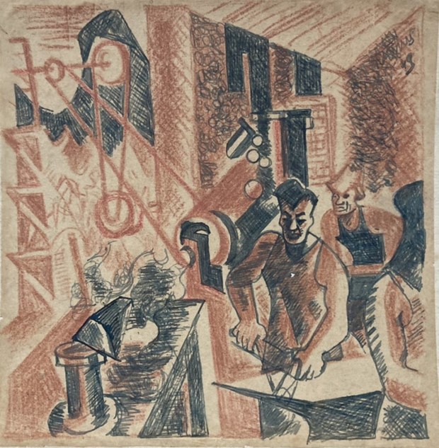 Eighty paintings created between 1945 and 1954 to be displayed