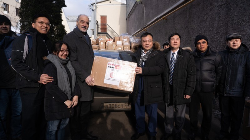 Vietnamese community in Russia continues supporting quake-hit Syria