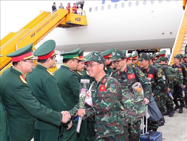 Vietnamese military rescue team completes mission in Turkey, arrives home