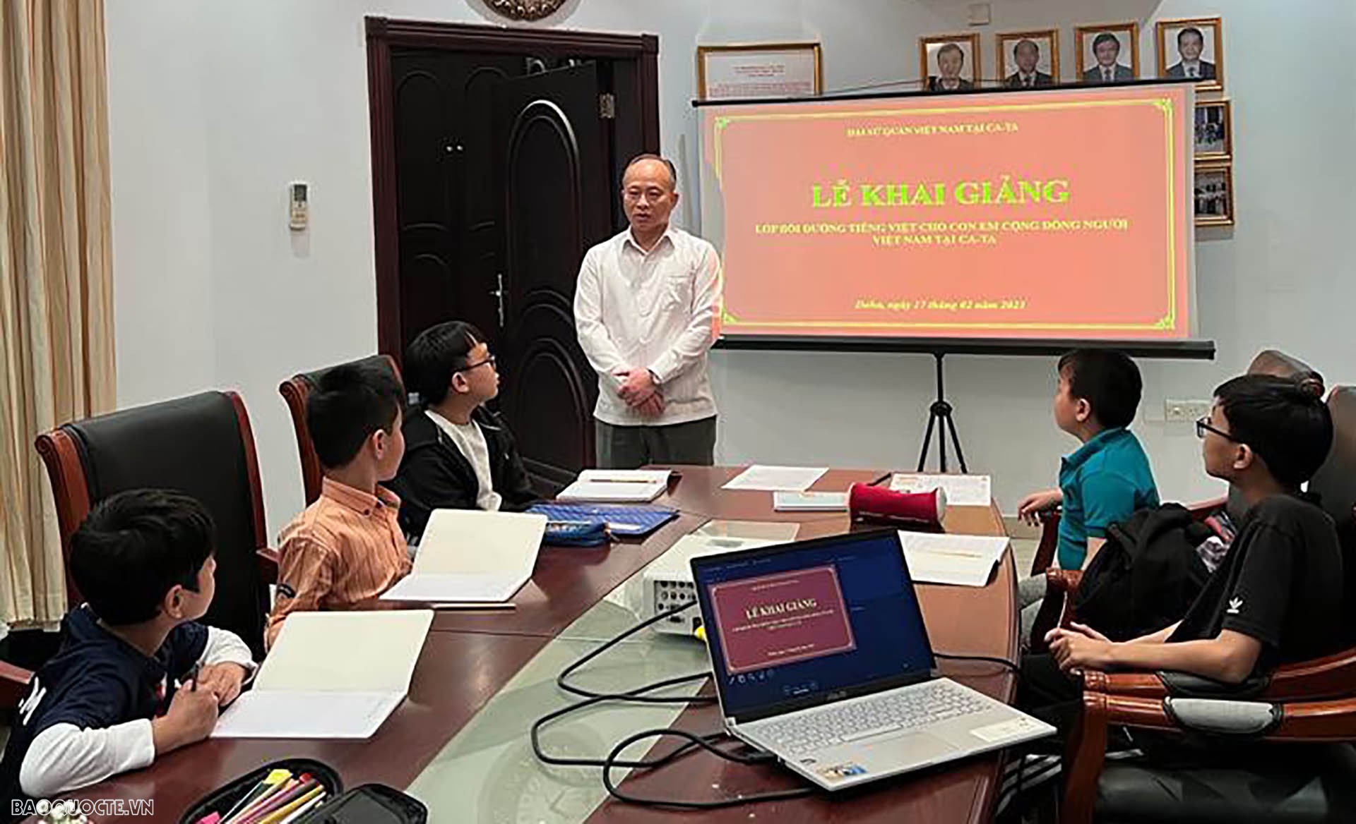 Mother-tongue classes held for Vietnamese children in Qatar