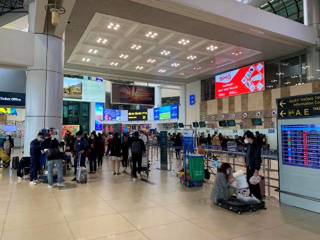 Air passenger numbers increase sharply in first two months