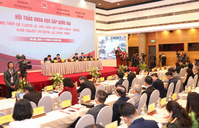 National scientific conference on 80-year Outline on Vietnamese Culture