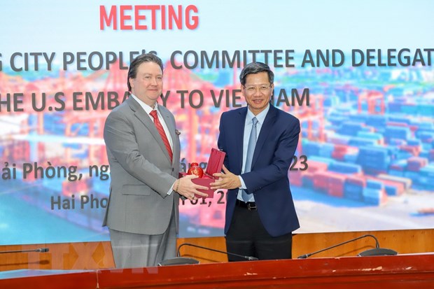 Hai Phong wishes to continue promoting trade and investment with US