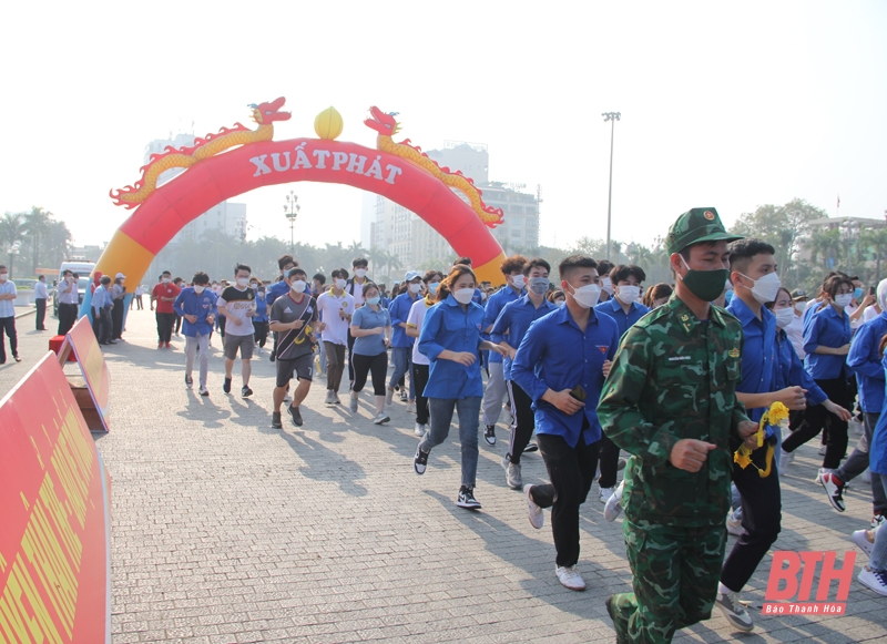 Olympic Running Day for People’s Health in Thanh Hoa