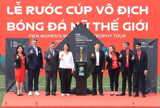 Women s World Cup trophy arrives in Hanoi