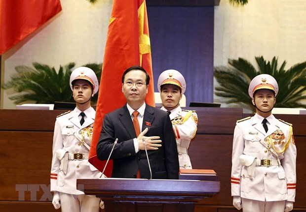 Foreign leaders offer congratulations to new President of Vietnam