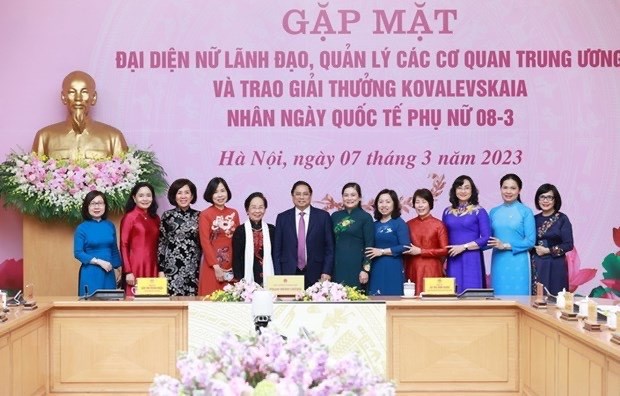 PM urges all efforts to support women’s advancement
