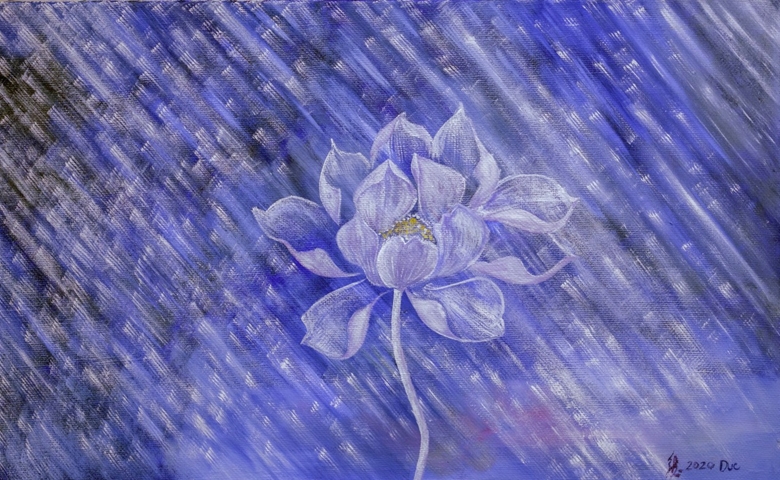 75 lotus paintings to be displayed at Quan Su pagoda in Hanoi