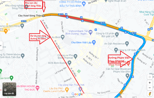 Over 5 trillion VND to invest in road connecting Binh Duong and HCM City