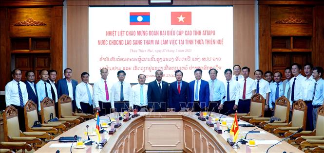 Thua Thien - Hue and Lao province strengthen cooperative relationship